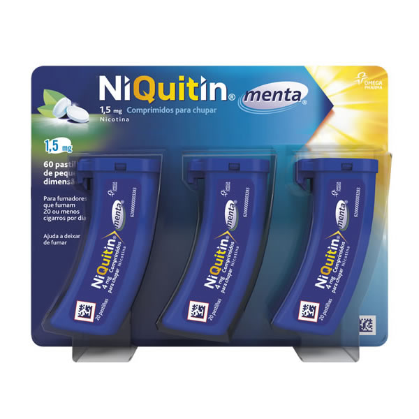 Picture of Niquitin Menta, 1,5 mg x 60 comp chupar