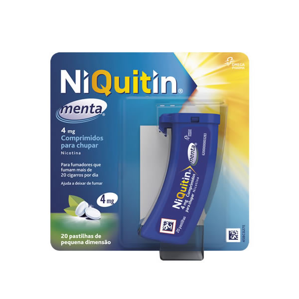 Picture of Niquitin Menta, 4 mg x 20 comp chupar