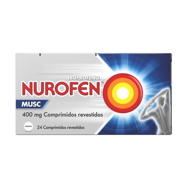 Picture of Nurofen Musc, 400 mg x 24 comp rev