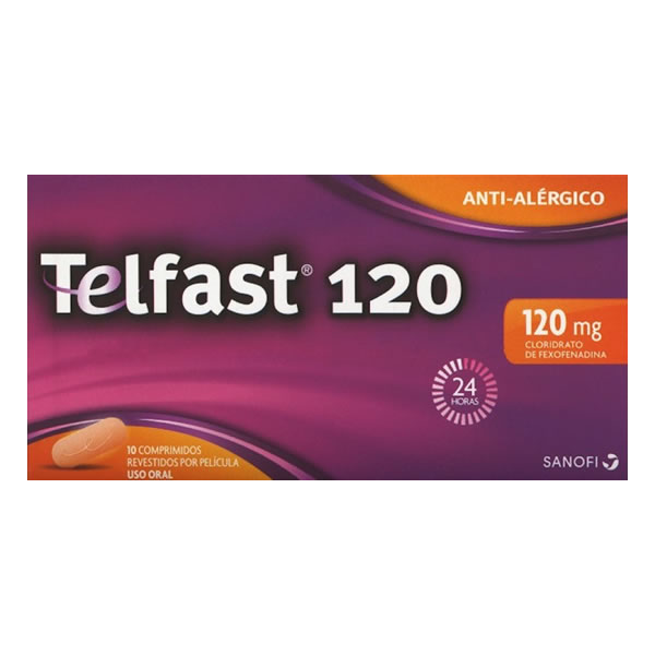 Imagem de Telfast 120, 120 mg x 10 comp rev