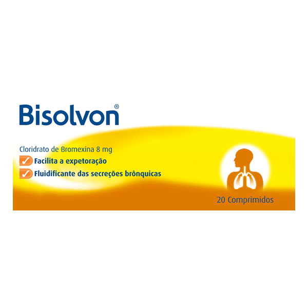 Picture of Bisolvon, 8 mg x 20 comp