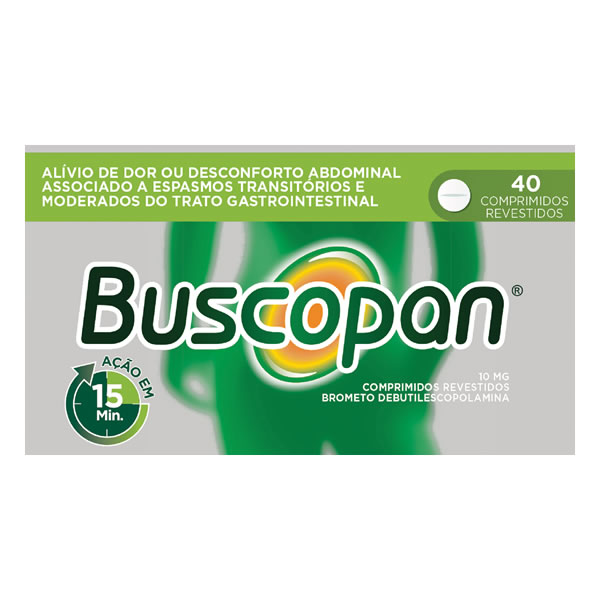 Imagem de Buscopan, 10 mg x 40 comp rev