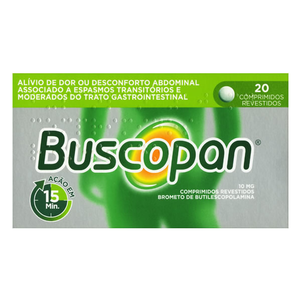 Imagem de Buscopan, 10 mg x 20 comp rev