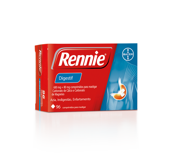 Imagem de Rennie Digestif, 680/80 mg x 96 comp mast