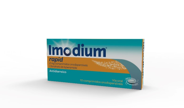 Imagem de Imodium Rapid, 2 mg x 10 comp orodisp