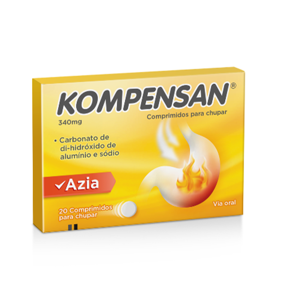 Imagem de Kompensan, 340 mg x 20 comp mast