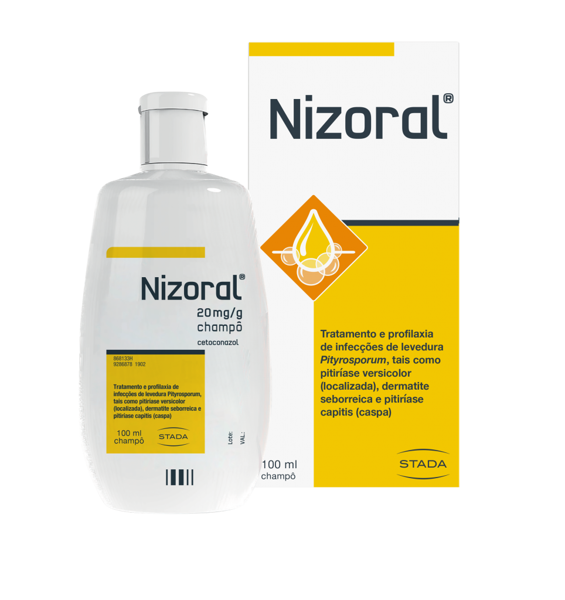 Imagem de Nizoral, 20 mg/g-100 mL x 1 champô frasco