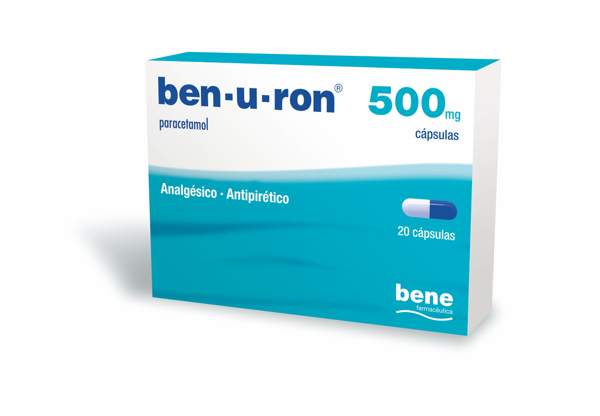 Picture of Ben-U-Ron, 500 mg x 20 cáps