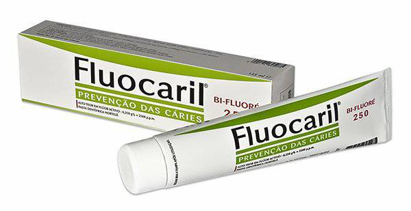 Picture of Fluocaril Bi-Fluoré , 3.315 mg/g + 7.6 mg/g Bisnaga 125 ml Pasta dentífric