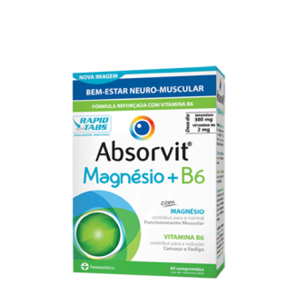 Picture of Absorvit Magnesio +B6 Comp X60