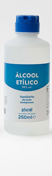 Picture of Alcool Sanitario Alcool 96º 250 Ml Plural