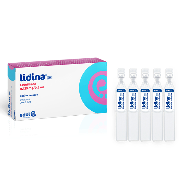 Picture of Lidina MG, 0,125 mg/0,5 mL x 20 sol col unidose