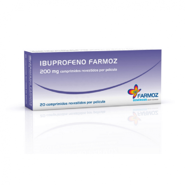 Picture of Ibuprofeno Farmoz, 200 mg x 20 comp rev