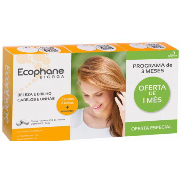 Picture of Biorga Ecophane Comprimidos 3 x 60 Unidade(s) com Oferta de 3ª Embalagem