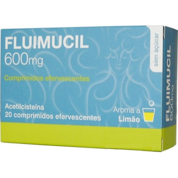 Picture of Fluimucil, 600 mg x 20 comp eferv