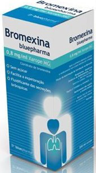 Picture of Bromexina Bluepharma MG, 0.8 mg/mL 200mL x 1 xar mL