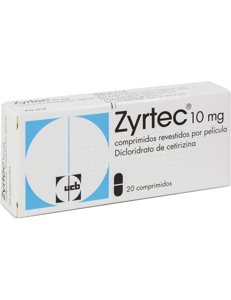 Imagem de Zyrtec, 10 mg x 20 comp rev
