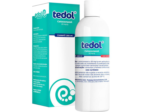 Picture of Tedol, 20 mg/g-200 mL x 1 champô frasco