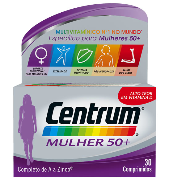 Picture of Centrum Mulher50+ Comp X 30 comps