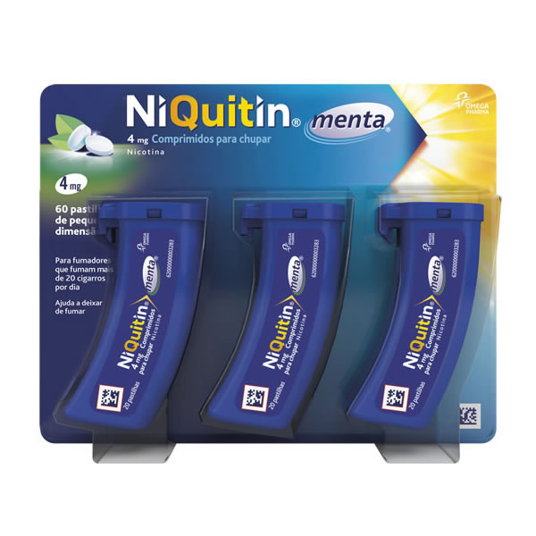 Picture of Niquitin Menta, 4 mg x 60 comp chupar