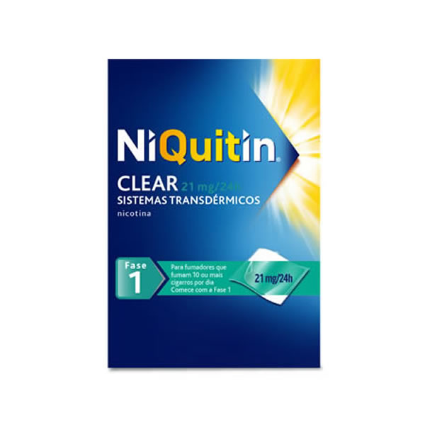 Imagem de Niquitin Clear , 21 mg/24 h Saqueta 14 Unidade(s) Sist transder