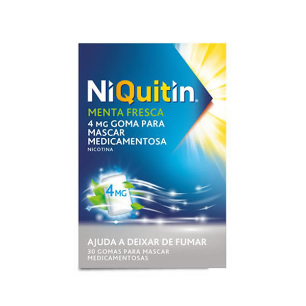 Imagem de Niquitin Menta Fresca MG, 4 mg x 30 goma