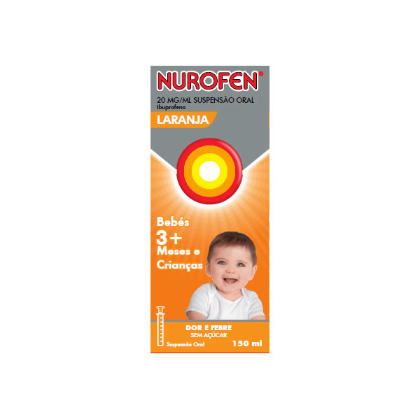 Picture of Nurofen, 20 mg/mL-150 mL x 1 susp oral mL