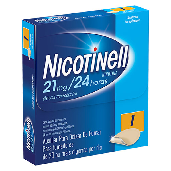 Picture of Nicotinell , 21 mg/24 h 14 Saqueta Sist transder