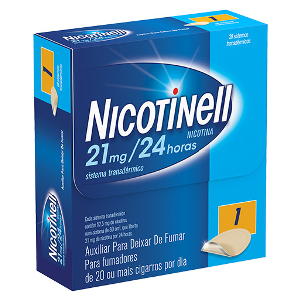Picture of Nicotinell , 21 mg/24 h 28 Saqueta Sist transder