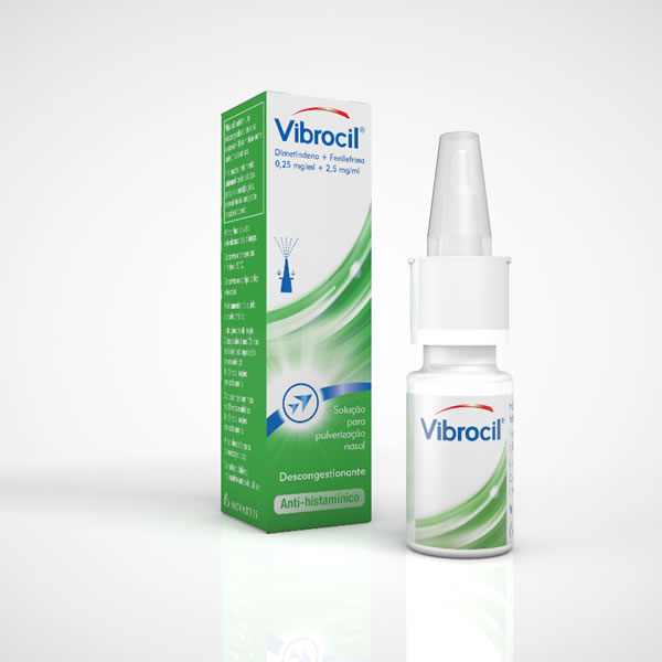 Imagem de Vibrocil , 0.25 mg/ml + 2.5 mg/ml Frasco nebulizador 15 ml Sol inal neb