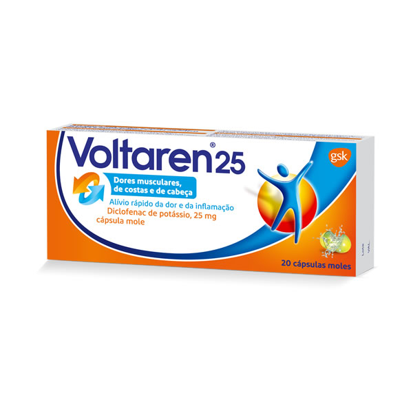 Picture of Voltaren 25, 25 mg x 20 cáps mole