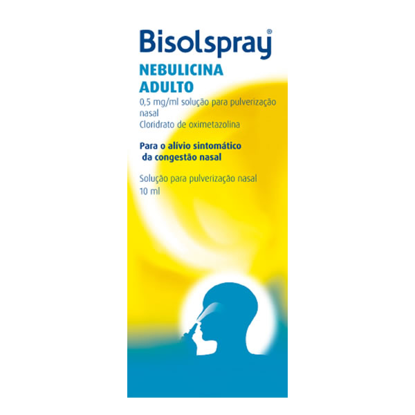 Imagem de Bisolspray Nebulicina Adulto, 0,5 mg/mL-10 mL x 1 sol pulv nasal