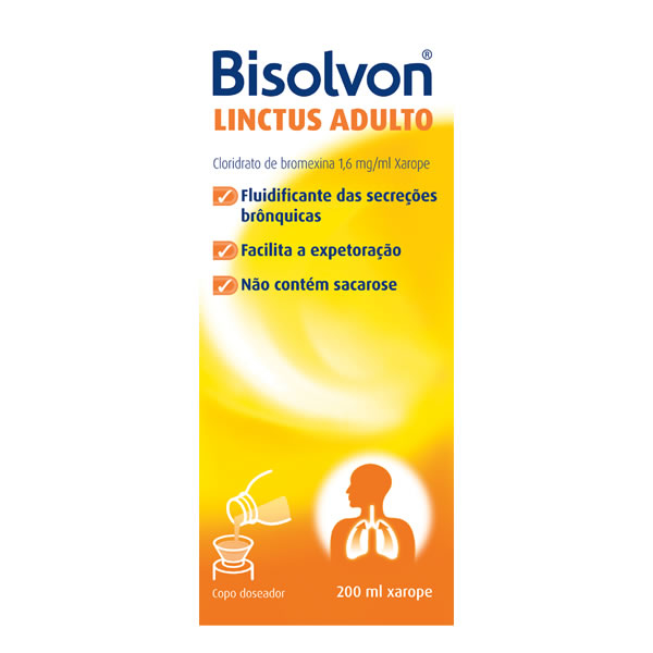 Imagem de Bisolvon Linctus Adulto, 1,6 mg/mL-200mL x 1 xar mL