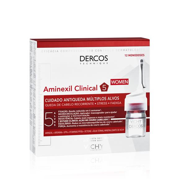 Picture of Dercos Tec Queda Aminexil Clinical Mul X12