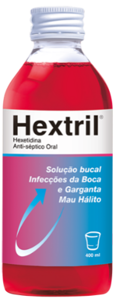 Imagem de Hextril, 1 mg/mL-400 mL x 1 sol bucal frasco