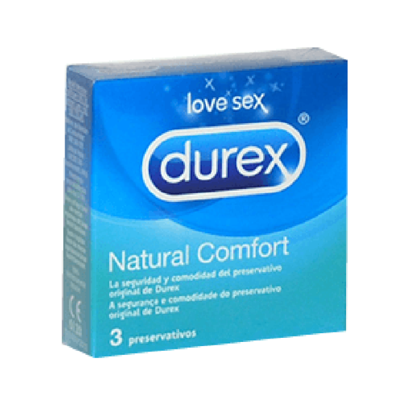 Imagem de Durex Natural Comfort Preservativo X3