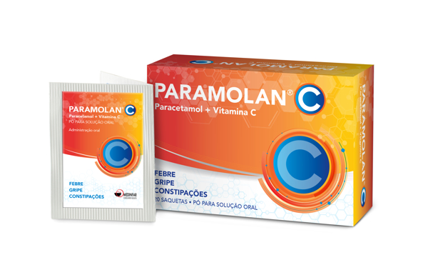 Picture of Paramolan C, 500/250 mg x 20 pó sol oral saq