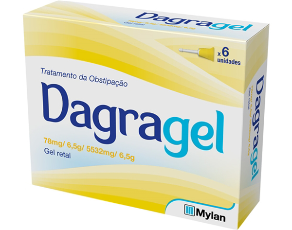 Imagem de Dagragel , 5532 mg/6.5 g 6 Bisnaga 6,5000 g Gel ret