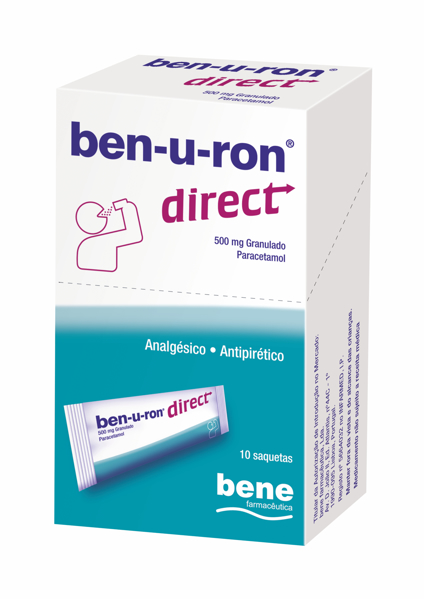 Imagem de Ben-u-ron direct, 500 mg x 10 gran