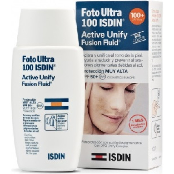 Picture of Fotoultra100isdin Active Unify Fl Rost 50ml