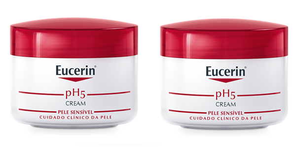Picture of Eucerin pH5 Duo Creme Rosto/Corpo Pele Sensível 2 x 75 ml com Desconto de 50% na 2ª Embalagem 400 ml