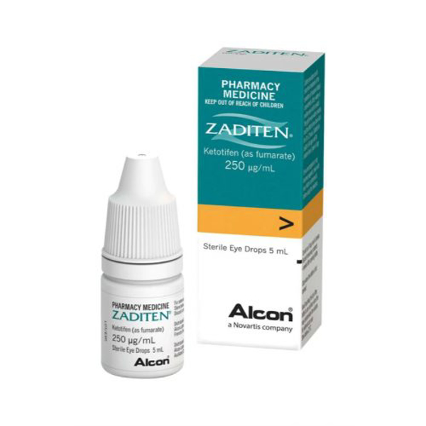 Picture of Zaditen, 0,25 mg/mL-5 mL x 1 sol col