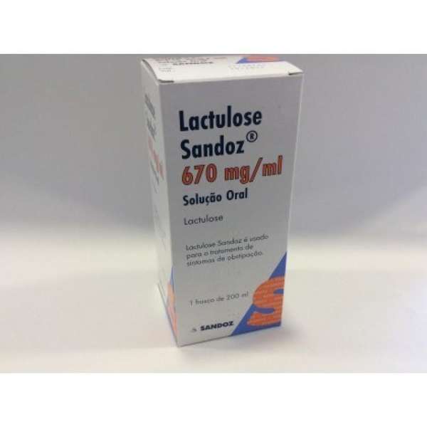 Picture of Lactulose Sandoz, 670 mg/mL-200mL x 1 sol oral frasco
