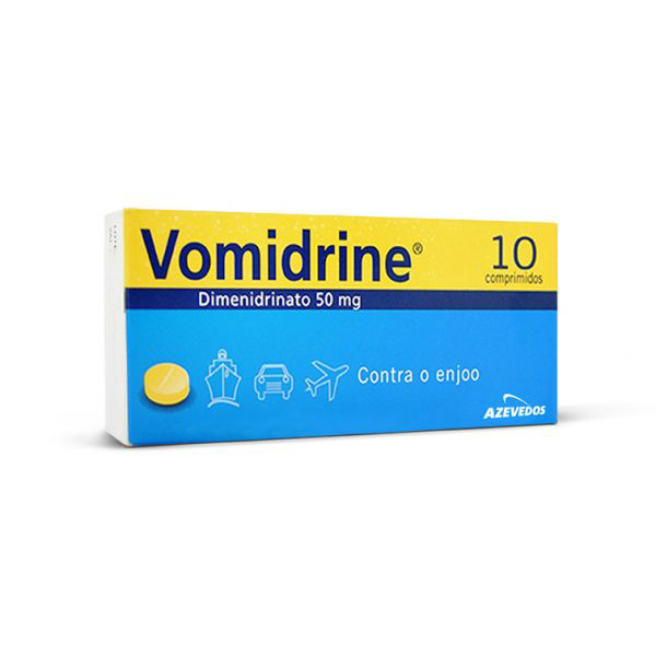 Picture of Vomidrine, 50 mg x 10 comp