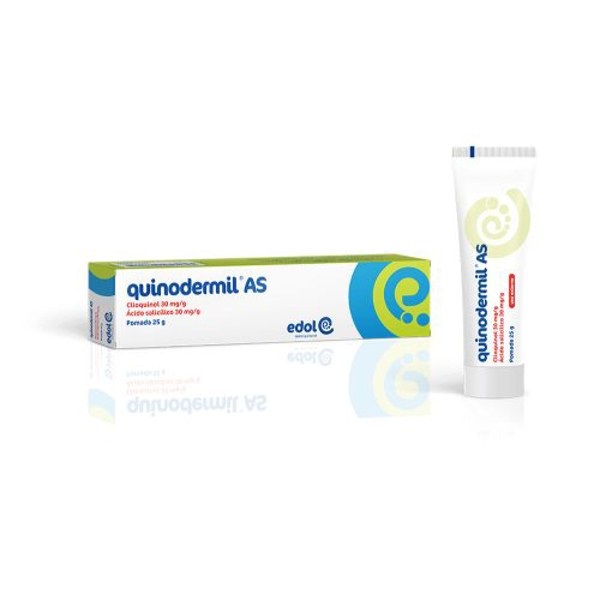 Picture of Quinodermil AS, 30/30 mg/g-25 g x 1 pda