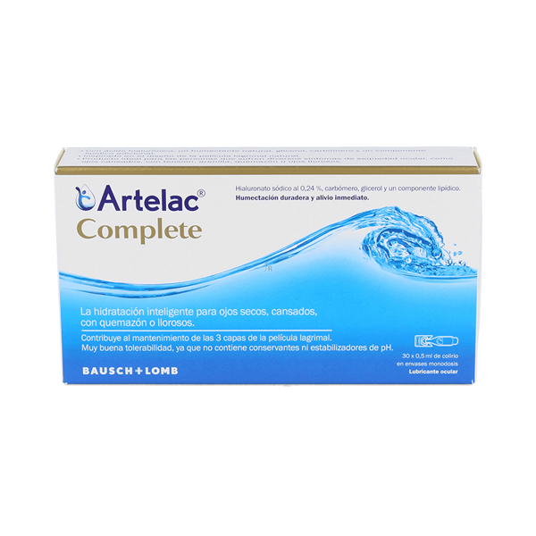 Picture of Artelac Complete Monodose Colirio 0,5mlx30